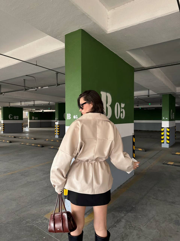 Luneviea Kadın Deri Ceket