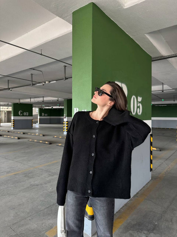 Luneviea Kadın Oversize Hırka