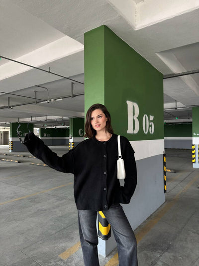 Luneviea Kadın Oversize Hırka