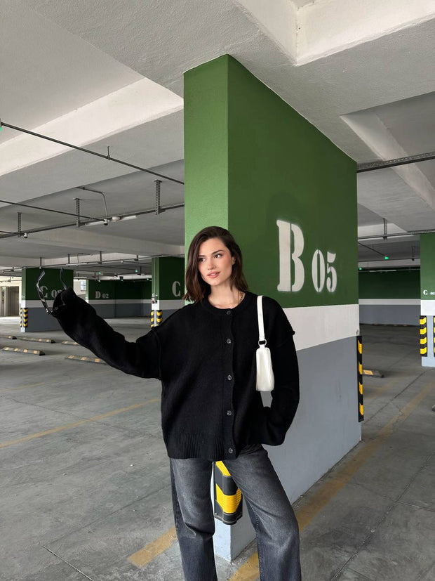 Luneviea Kadın Oversize Hırka