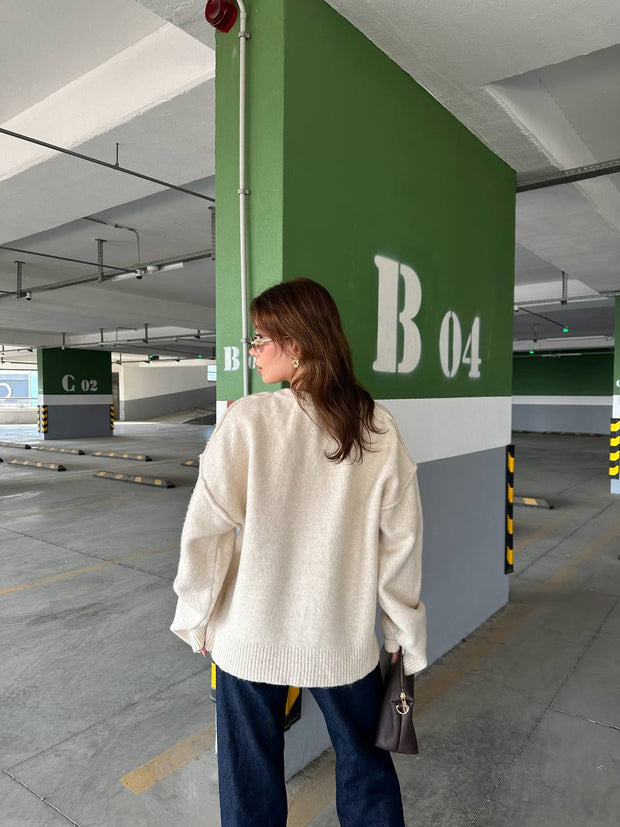 Luneviea Kadın Oversize Hırka