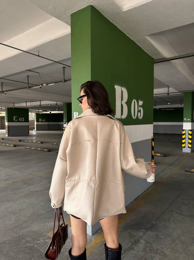 Luneviea Kadın Deri Ceket