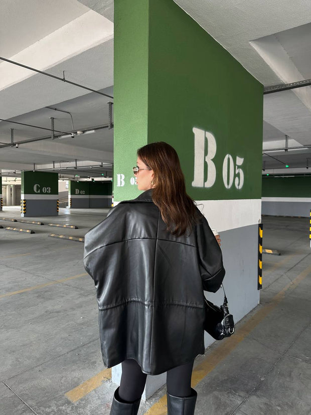 Luneviea Kadın Deri Ceket