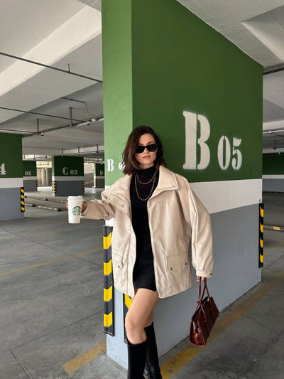 Luneviea Kadın Deri Ceket