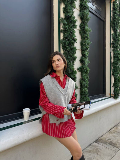 Luneviea Kadın Çizgili Gömlek