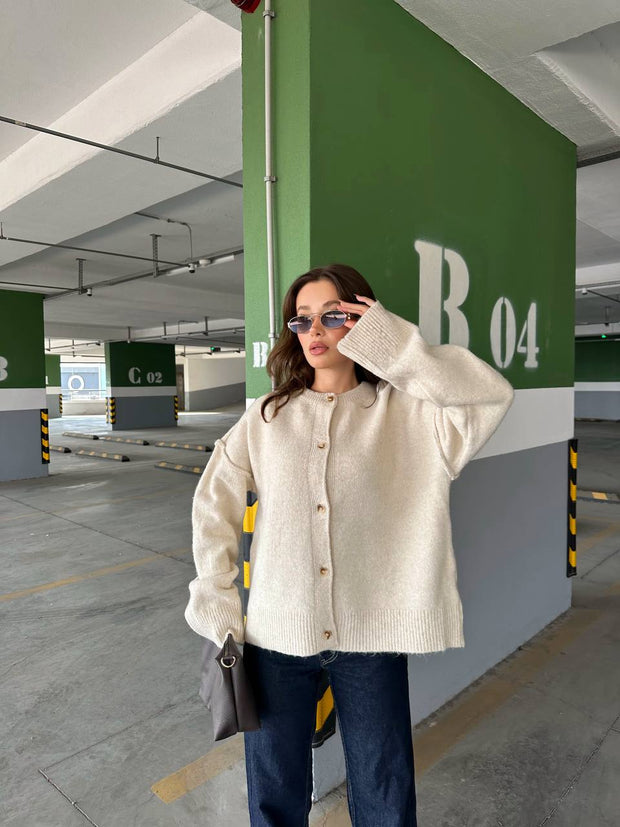 Luneviea Kadın Oversize Hırka