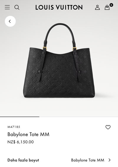 Louıs Vuıtton İthal Deri Çanta