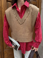 Luneviea Kadın Çizgili Gömlek