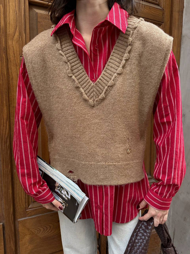 Luneviea Kadın Çizgili Gömlek